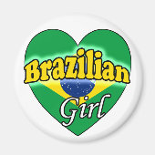 Braziliaans Meisje Magneet (Voorkant)