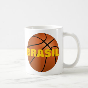 Braziliaans nationaal basketbalteam koffiemok