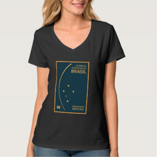 Braziliaans paspoort, Braziliaans, Braziliaans, Br T-shirt