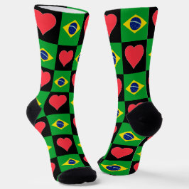 Braziliaans patriotticum sokken