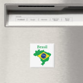 Braziliaans plattegrond magneet (Insitu (Vaatwasser))