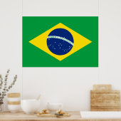 Braziliaans Poster Afdrukwaarde papier (Keuken)
