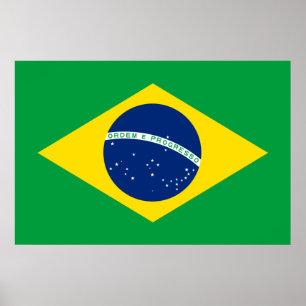 Braziliaans Poster Afdrukwaarde papier