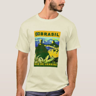 Braziliaans poster t-shirt