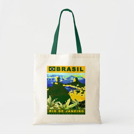 Braziliaans poster tote bag (Voorkant)