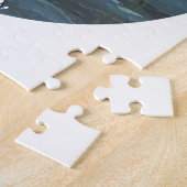 Braziliaans regenwoud logo legpuzzel (Zijkant)
