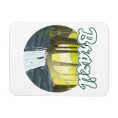 Braziliaans regenwoud logo magneet (Horizontaal)