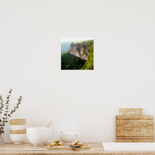 Braziliaans regenwoud poster (Keuken)