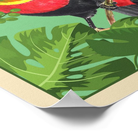 -Braziliaans reizen Poster (Hoek)