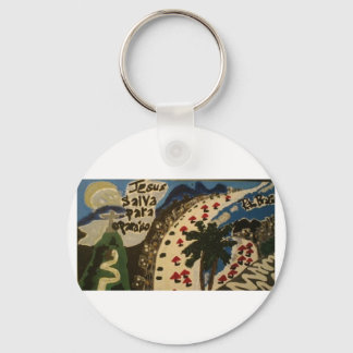 Braziliaans/Rio sleutelhanger/Christelijk Sleutelhanger