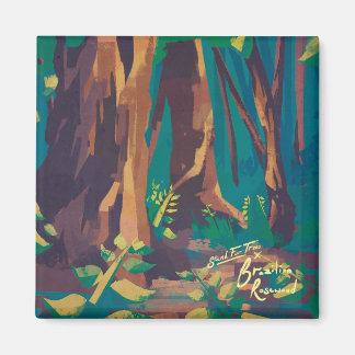 Braziliaans Rosewood Magnet