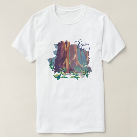 Braziliaans Rosewood T-shirt (Design voorkant)