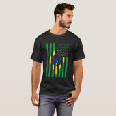 Braziliaans Shirt Brasil Soccer USA Flag Jersey (Voorkant volledig)