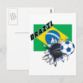 Braziliaans sportvistuig briefkaart (Voorkant / Achterkant)