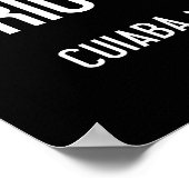 Braziliaans typografisch poster (Hoek)