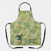 Braziliaans Vintage voor tropische regenwouden Schort (Voorkant)