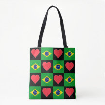 Braziliaans Vlag Hoorspatroon Patriottisch Brazili