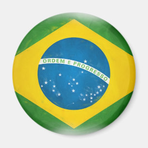 Braziliaans_Vlag Magneet