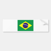 Braziliaans vlaggenontwerp bumpersticker (Voorkant)