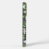 Braziliaans vlagpatroon Case-Mate iPhone case (Achterkant / Rechts)