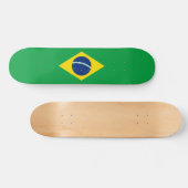 Braziliaans vlagSkateboard Persoonlijk Skateboard (Horizontaal)