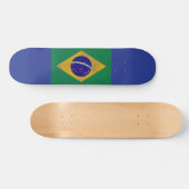 Braziliaans  vlagskateboard skateboard (Horizontaal)