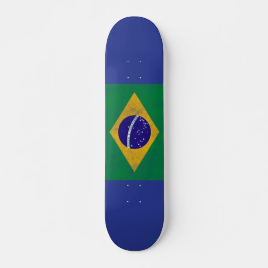 Braziliaans  vlagskateboard skateboard (Voorkant)