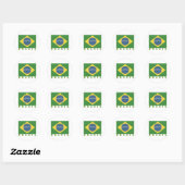 Braziliaans voetbal 2010 ronde sticker (Vel)