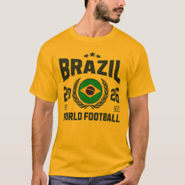Braziliaans Voetbal 2026 T-shirt