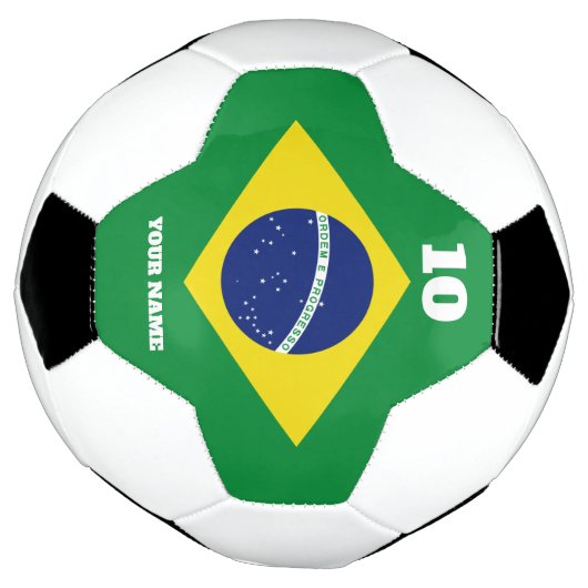 Braziliaans voetbal met aangepaste sportnaam (Gedraaid)