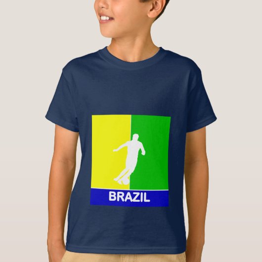 Braziliaans voetbalkampioenschap 2010 - JongerenT- T-shirt (Voorkant)