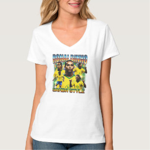 Braziliaans Voetballegende Vintage 90s T-shirt