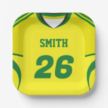 Braziliaans voetbalshirt met aangepaste naam en nu
