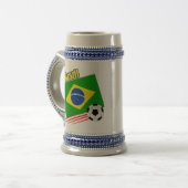 Braziliaans voetbalteam bierpul (Voorkant links)