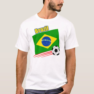 Braziliaans voetbalteam t-shirt