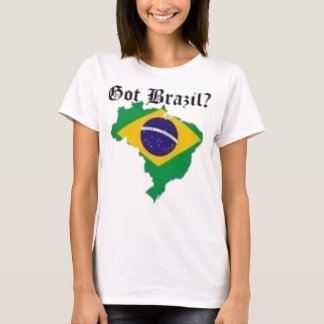 Braziliaans vrouw T-Shirt (met Brazilië)
