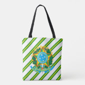 Braziliaans wapenschild tote bag (Achterkant)