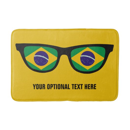Braziliaanse aangepaste badmatten in de schaduw (Voorkant)