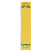 Braziliaanse aangepaste tabelrunners met schaduwen korte tafelloper (Voorkant)