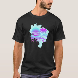 Braziliaanse aporgolflengte van esthetisch Brazili T-shirt