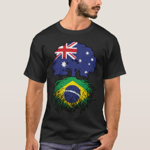 Braziliaanse Australische Australië - boomstammen T-shirt