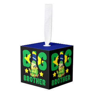 Braziliaanse Big Brother - Vogel met Brazilië Vlag Decoratie