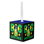 Braziliaanse Big Brother - Vogel met Brazilië Vlag Decoratie (Achter hoekig)