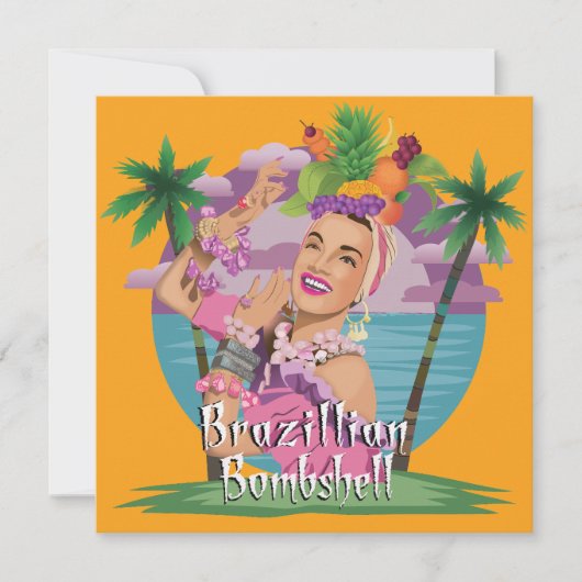 Braziliaanse bom kaart (Voorkant)