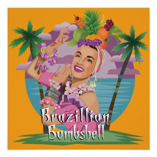 Braziliaanse bom perfect poster (Voorkant)