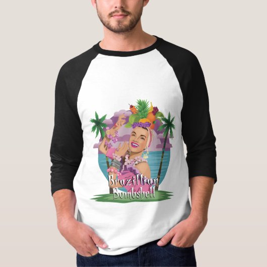 Braziliaanse bom t-shirt (Voorkant)