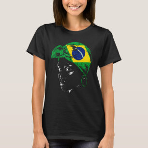 Braziliaanse Braziliaanse vlag T-shirt
