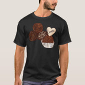 Braziliaanse brigadeiro - klasse Chocolate Fudge B T-shirt (Voorkant)