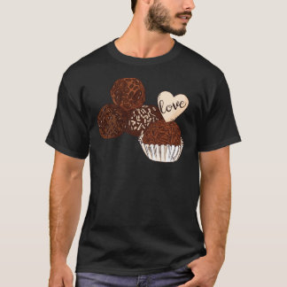 Braziliaanse brigadeiro - klasse Chocolate Fudge B T-shirt