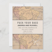 Braziliaanse bruiloft pak je tassen save the date (Voorkant)